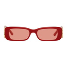 Balenciaga Red Dynasty Sunglasses