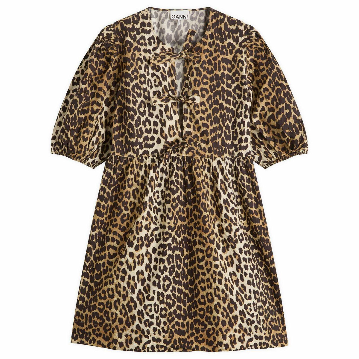 long sleeve mini dress cotton 100% Cotton Navy Floral Long Sleeve Mini Dress - All Dresses