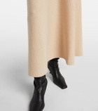 Max Mara Giberna wool and cashmere maxi skirt