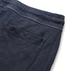 James Perse - Mélange Loopback Cotton-Jersey Sweatpants - Storm blue
