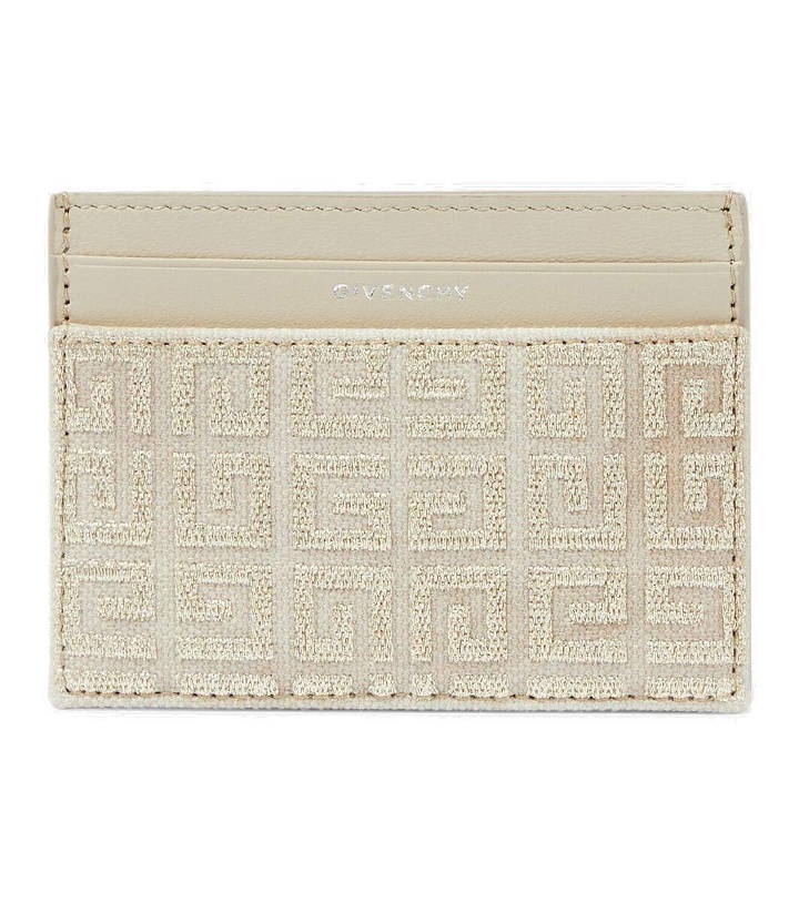 Photo: Givenchy Giv Cut embroidered card holder
