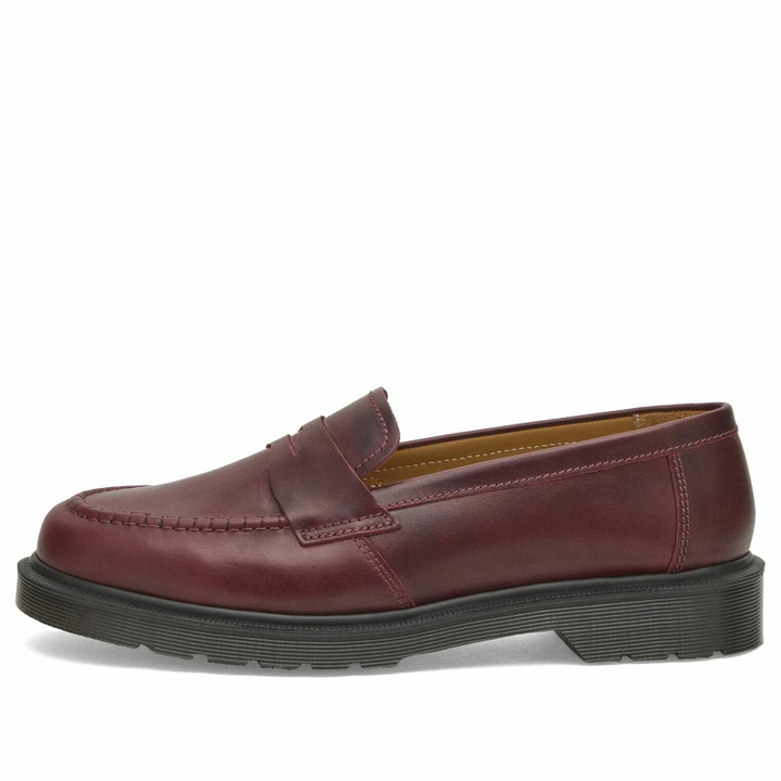 Photo: Dr. Martens Men's Delapre Penny Loafer in Burgundy Classic Calf