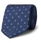 Dunhill - 8cm Mulberry Silk-Jacquard Tie - Men - Blue