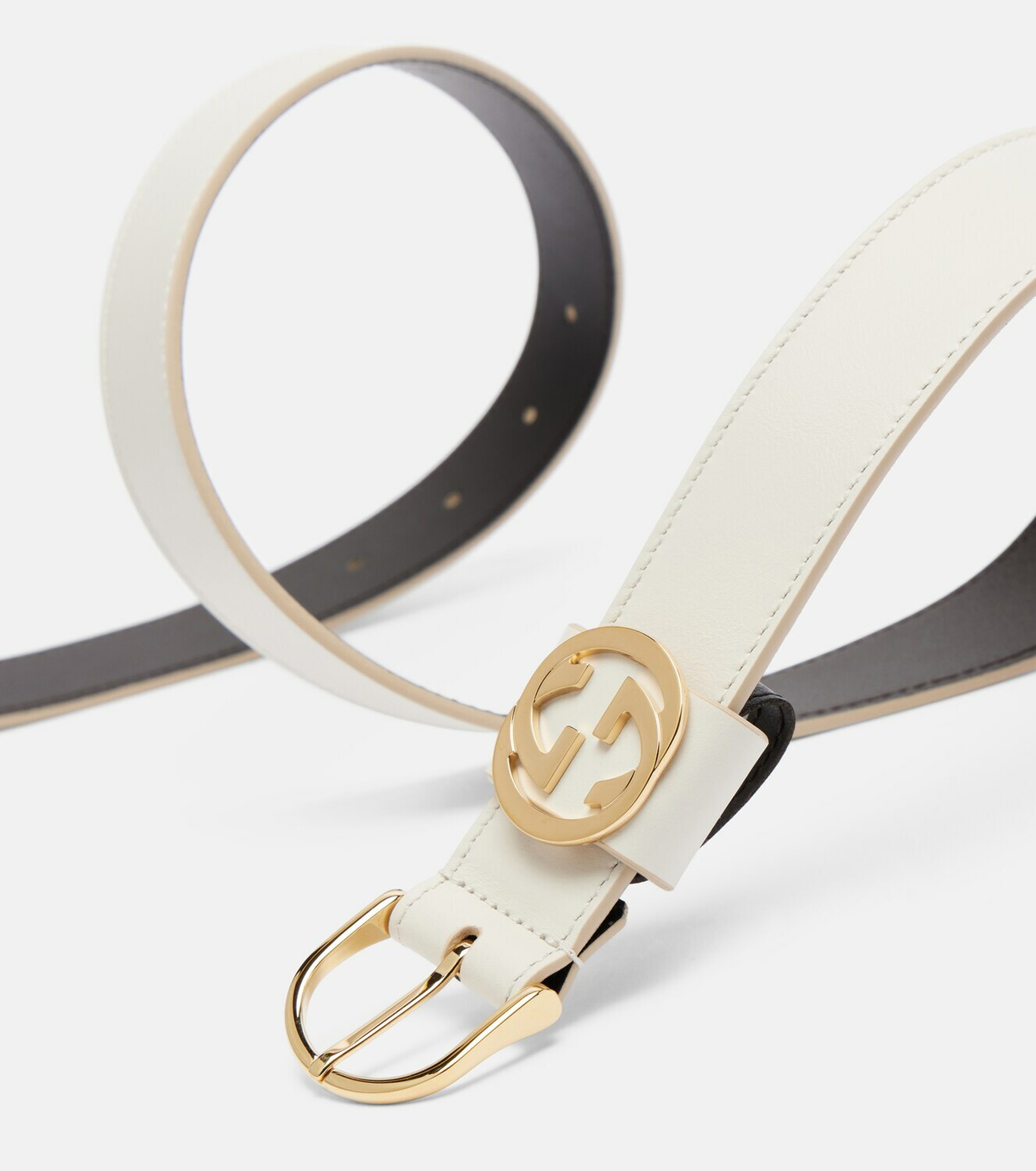 Gucci Interlocking G leather belt