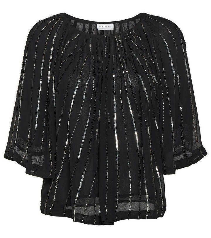 Photo: Velvet Barbara embellished blouse