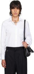 JACQUEMUS White Les Classiques 'La Chemise de Costume' Shirt