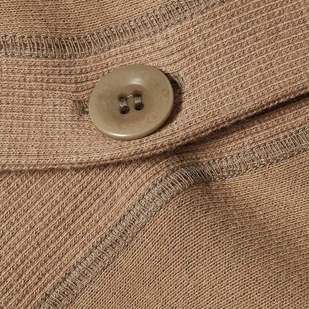 Undercover Men's Jersey Cardigan in Beige Undercover