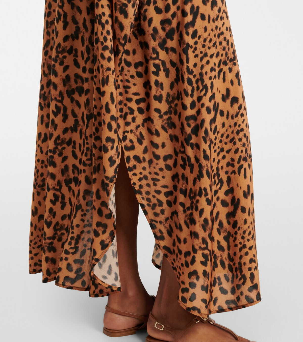 Melissa Odabash Vanessa leopard-print kaftan