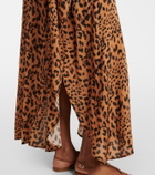 Melissa Odabash Vanessa leopard-print kaftan