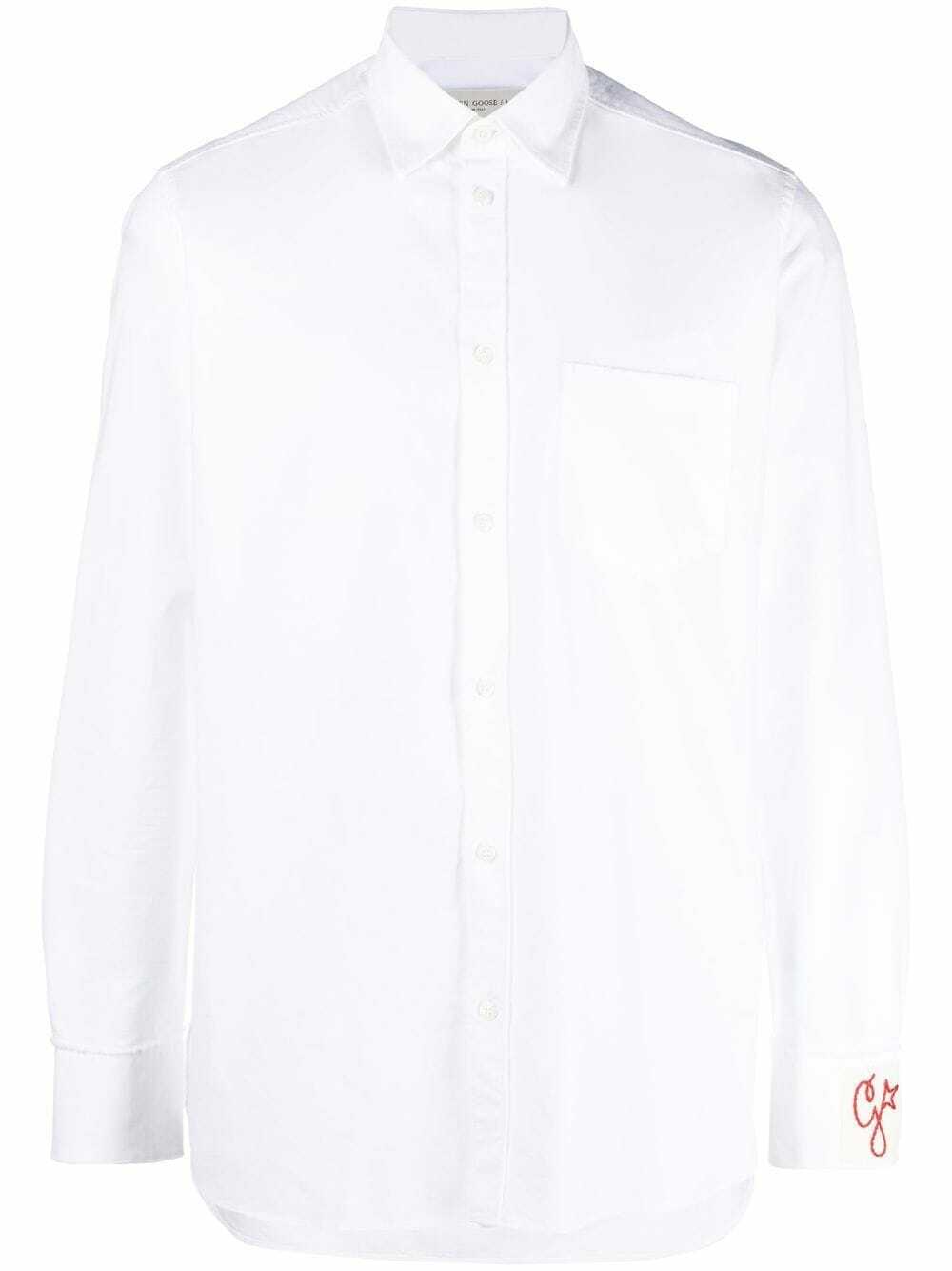 Golden Goose Men's Cotton Shirt White