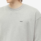 WTAPS Men's 4 Logo T-Shirt in Ash Grey