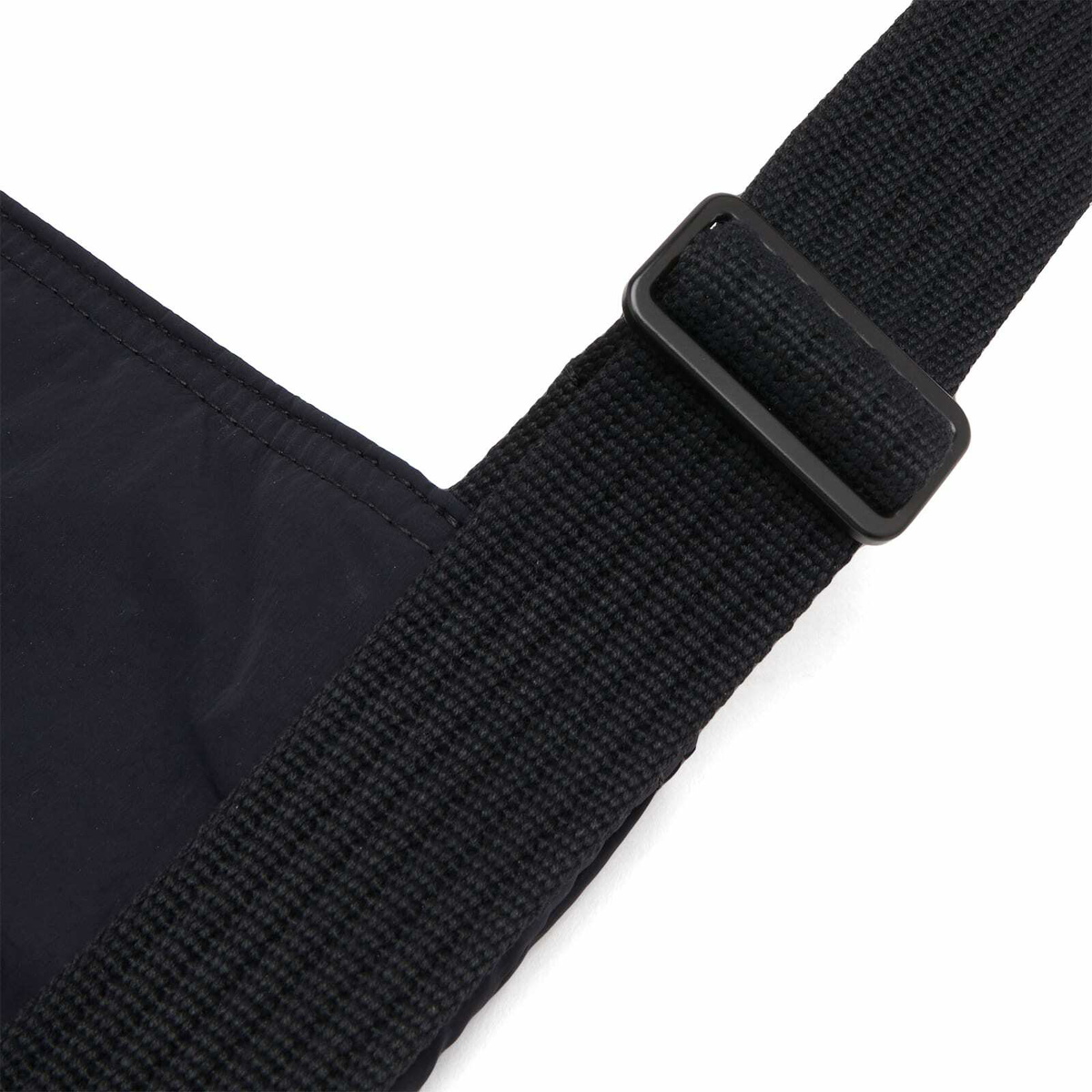 ショルダーバッグ Y-3 Black Recycled Polyester Sacoche With Adjustable Strap Y-3 Men's Nylon Sacoche Bag in Black Y-3