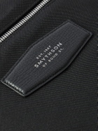 Smythson - Norton Full-Grain Leather-Trimmed ECONYL® Nylon-Canvas Backpack