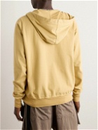 DRKSHDW by Rick Owens - Jason Cotton-Jersey Zip-Up Hoodie - Yellow