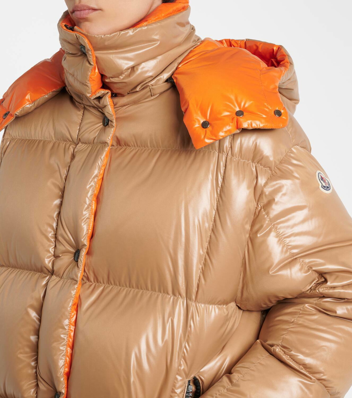 MONCLER ケース・小銭入れ オレンジ・カーキ MONCLER コインケース・小銭入れ オレンジ・カーキ 【公式通販】
