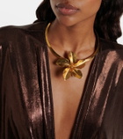Jennifer Behr Keala floral pendant necklace
