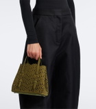 Alaïa Mina 20 Small leather top-handle bag