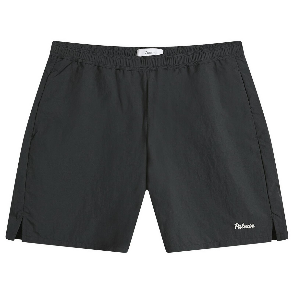 Palmes Men's Stitch Tennis Shorts in Black