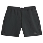 Palmes Men's Stitch Tennis Shorts in Black