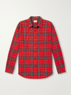 Aimé Leon Dore - Checked Cotton-Flannel Shirt - Red