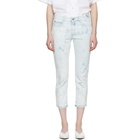 Stella McCartney Blue Skinny Boyfriend Jeans