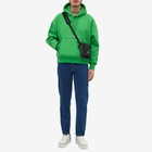 AMI Men's Tonal Heart Hoody in Green