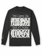 Total Luxury Spa - Printed Cotton-Jersey T-Shirt - Black