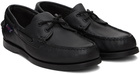 Sebago Black Portland Boat Shoes