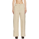 Calvin Klein Collection Beige Gemma Trousers