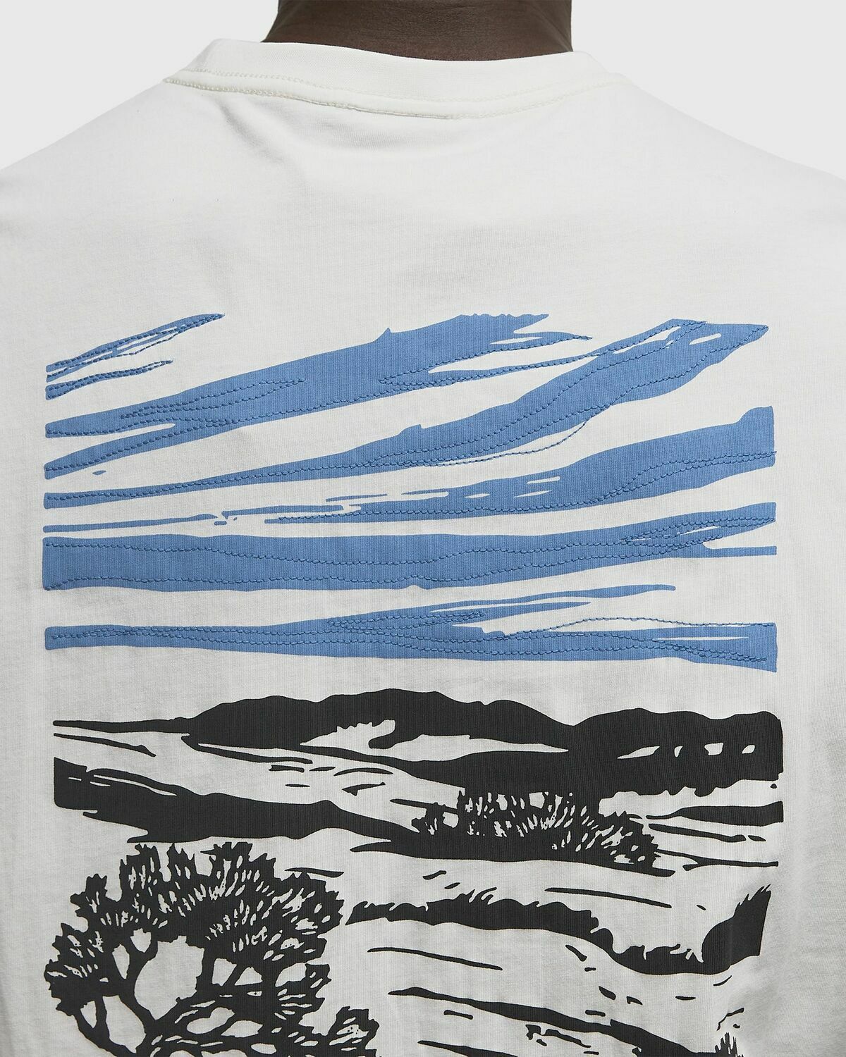 Napapijri S-VIGNONI BACK SS TEE White Mens Shortsleefe