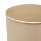 Ferm Living Hourglass Plant Pot - Small in Cashmere