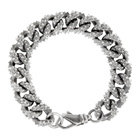 Emanuele Bicocchi Silver Flat Curb Chain Bracelet