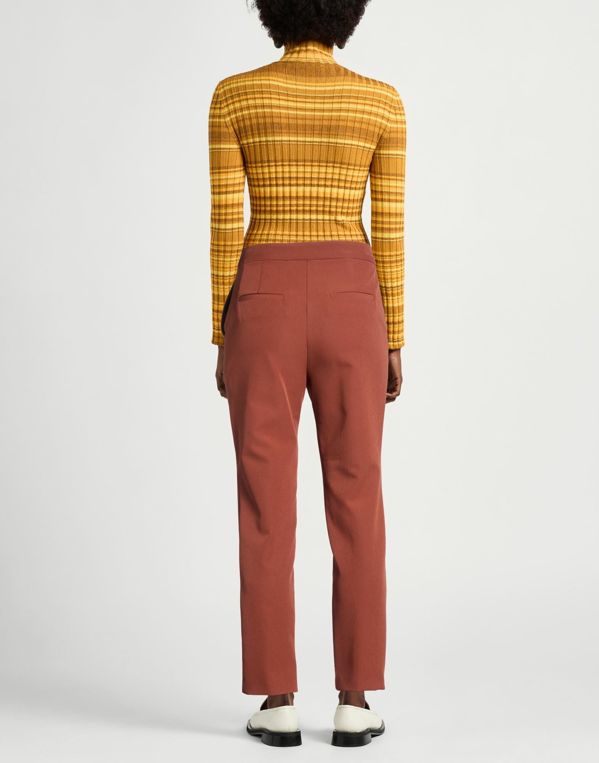Manila Grace Womens Pants in Tan