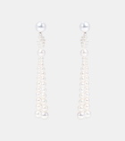 Sophie Bille Brahe Opera 14kt gold earrings with freshwater pearls