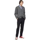 Comme des Garcons Homme Deux Grey Lochovan Of Scotland Cardigan