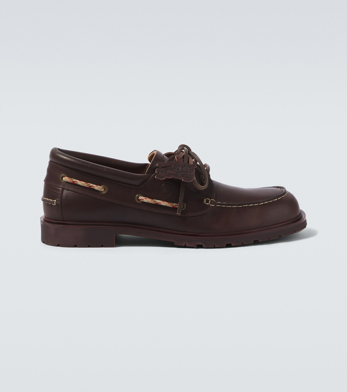 Burberry Leather boat shoes
