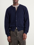 Auralee - Brushed Cashmere and Cotton-Blend Cardigan - Blue
