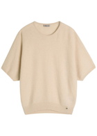 Herno Cashmere T-shirt Cream