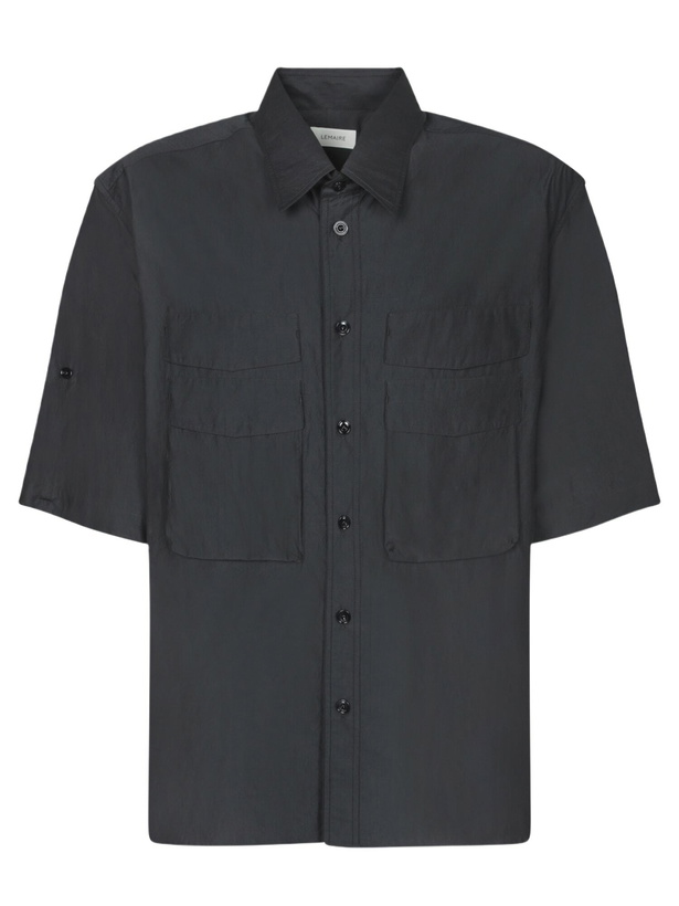 Photo: Lemaire Black Utility Shirt