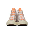 JW Anderson Orange Converse Edition Glitter Chuck 70 High Sneakers