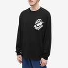 LMC Men's Long Sleeve Thorns Fantasy T-Shirt in Black