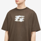 Wood Wood Men's Haider Lucky T-Shirt in Mahogany