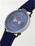 Baume - Moon-Phase 41mm PVD-Coated Stainless Steel and Cotton-Canvas Watch, Ref. No. 10637