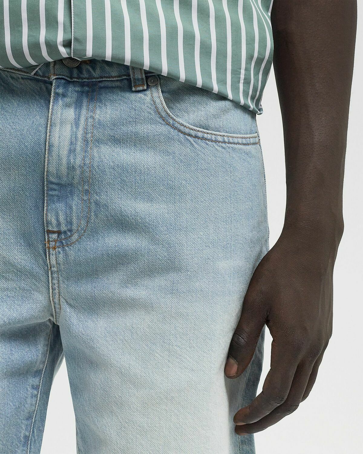 Lacoste JEANS BERMUDA Blue Mens Casual Short