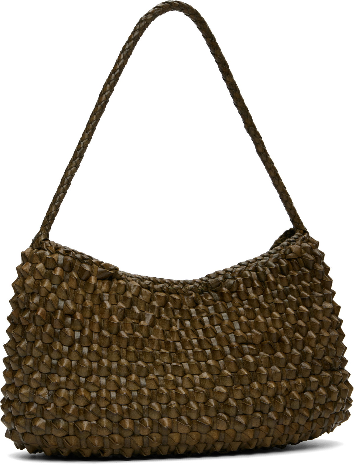 Dragon Diffusion Khaki Basil Cactus Shoulder Bag