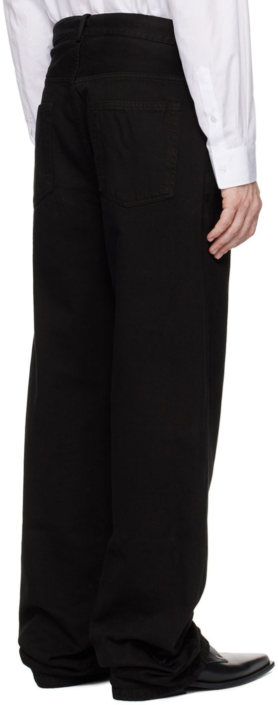 Ann Demeulemeester Black Ronald 5 Pocket Comfort Jeans