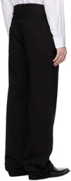 Ann Demeulemeester Black Ronald 5 Pocket Comfort Jeans