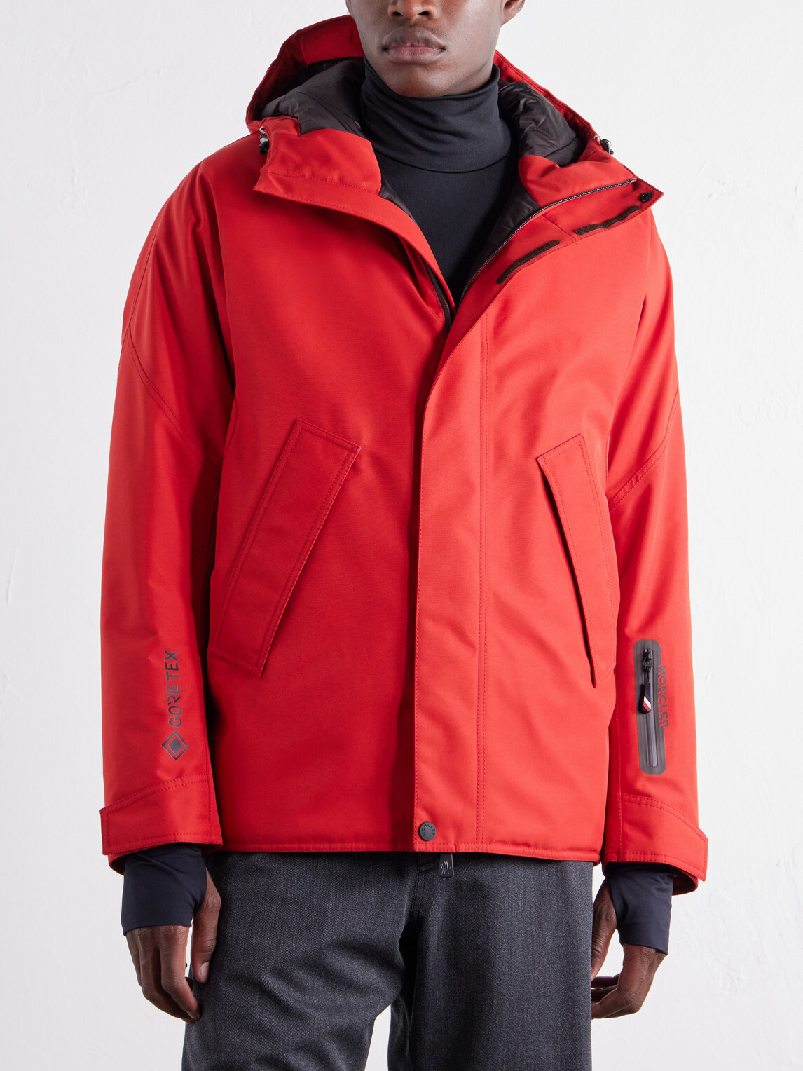 Moncler Grenoble - Lambir Canvas Ski Jacket - Red
