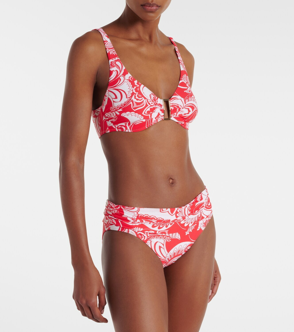 Melissa Odabash Bel Air floral bikini top