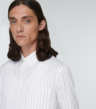 Bottega Veneta - Pinstripe cotton poplin shirt